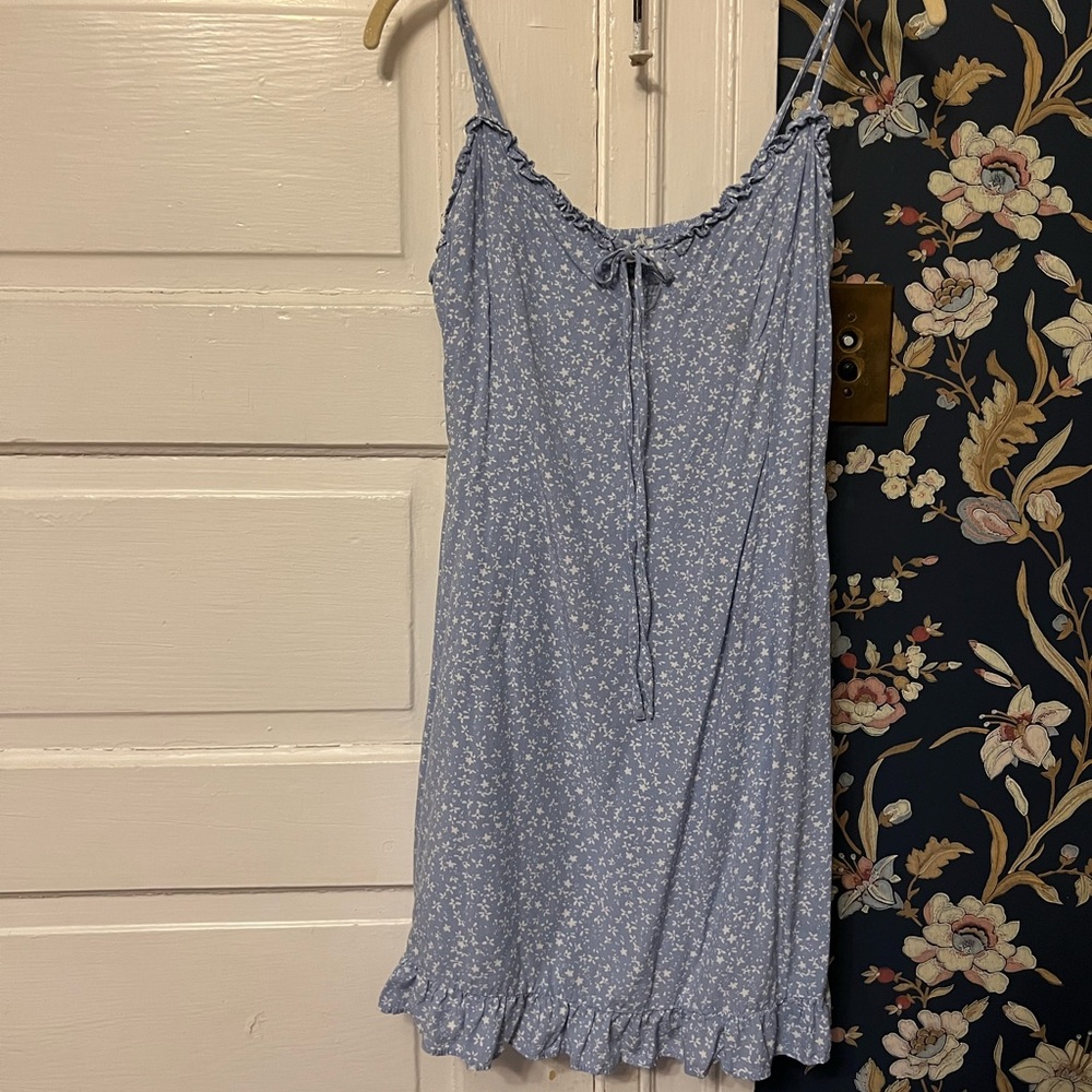 Blue Floral Sundress